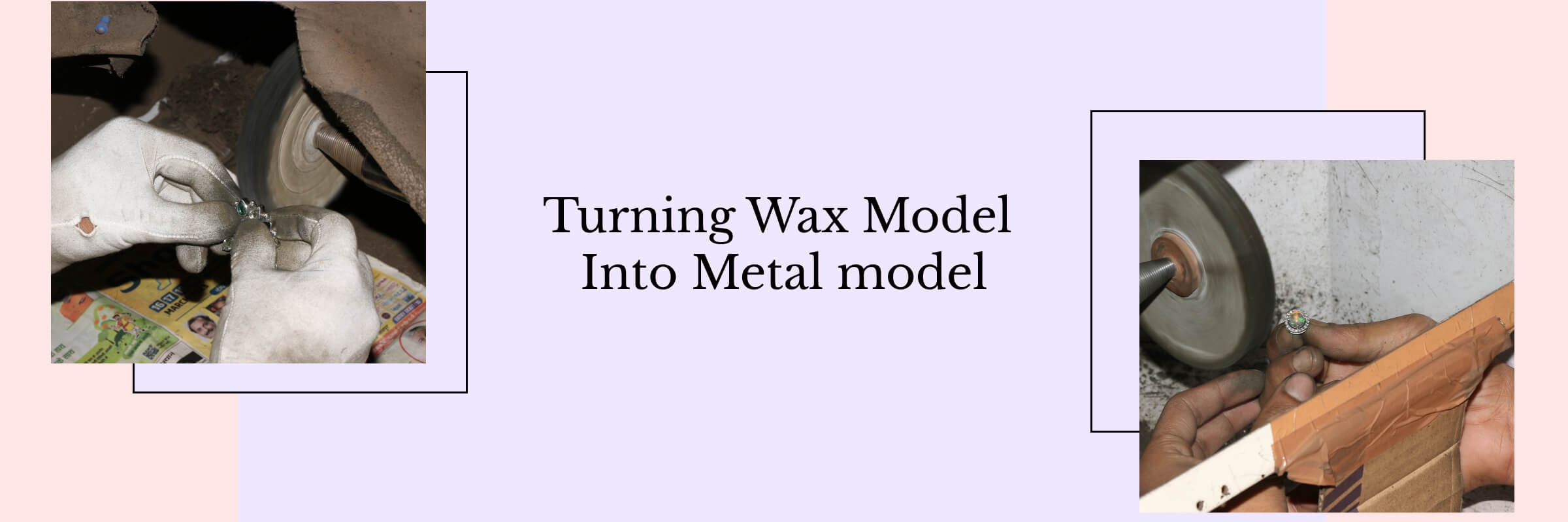 Casting The Wax Model Into Metal