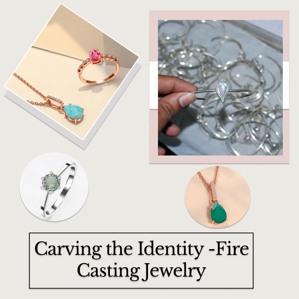 Give Shape Through Crafted in Fire Casting Jewelry