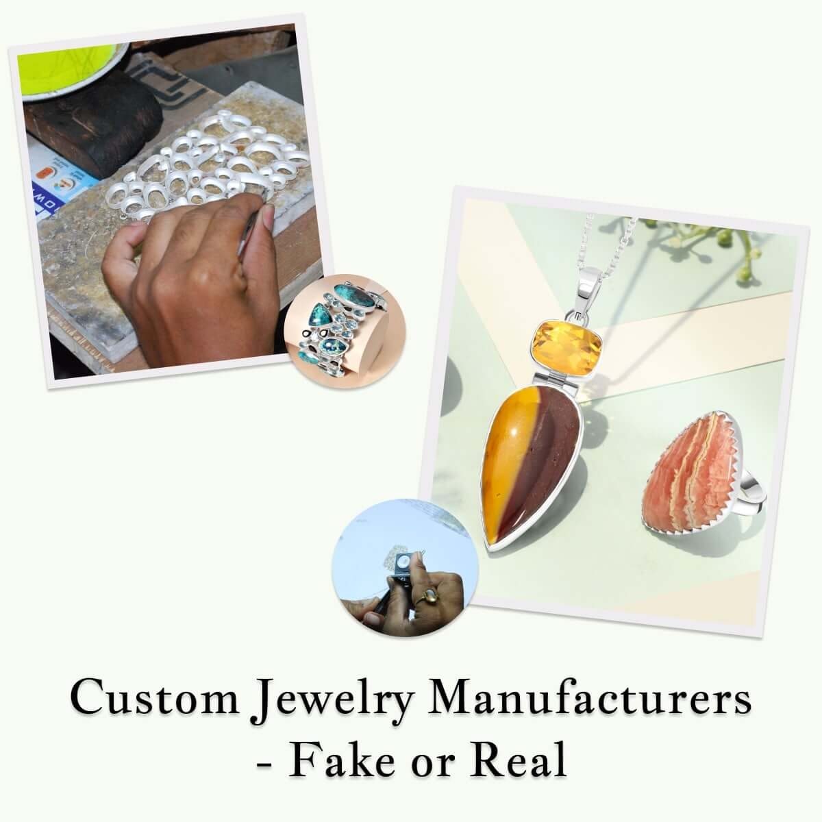Identify Fake & Real Wholesale Custom Jewelry Manufacturers