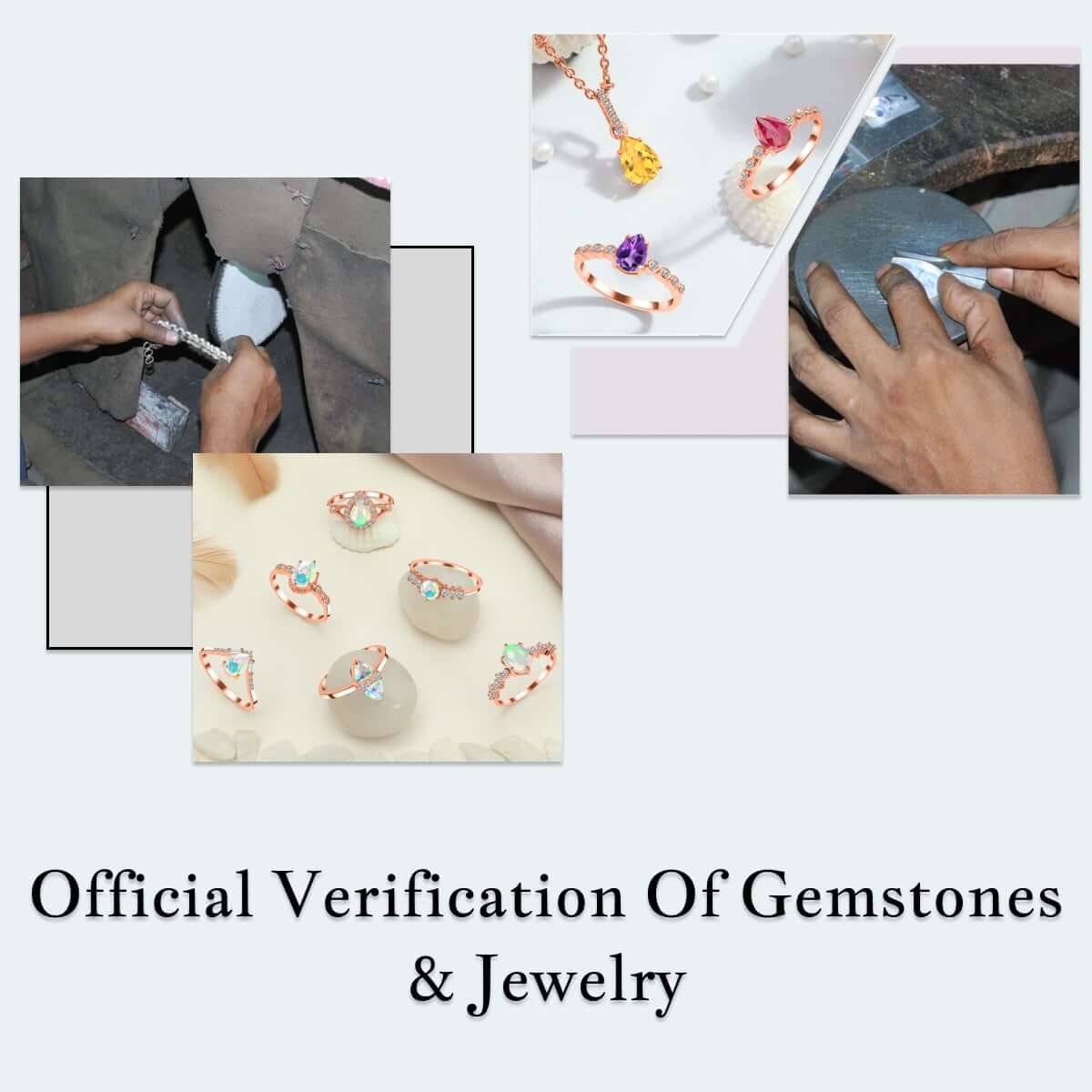 Standardized Authority Certifications Of Real Gemstones and Jewelry