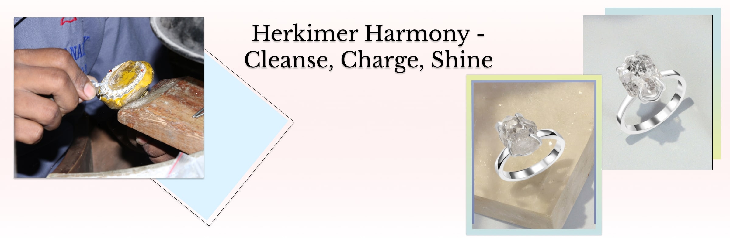 Cleansing and Charging Herkimer Diamond Jewelry