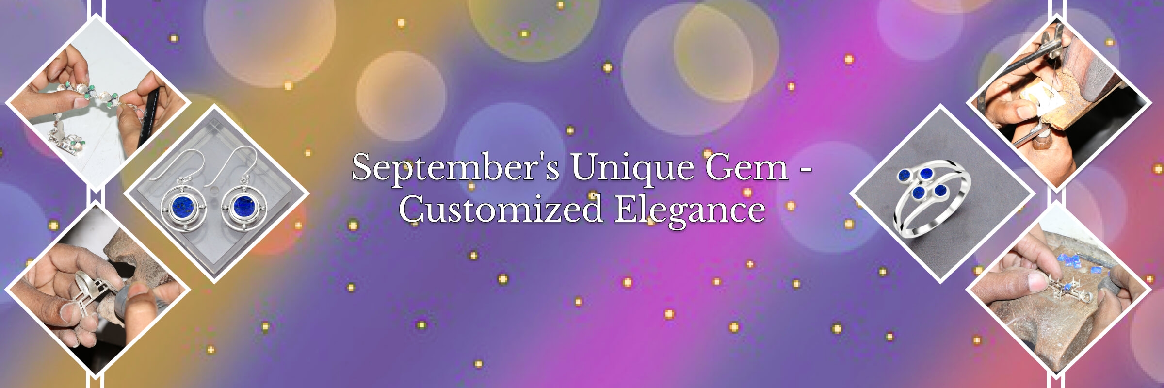 Customized September Birthstone Jewelry