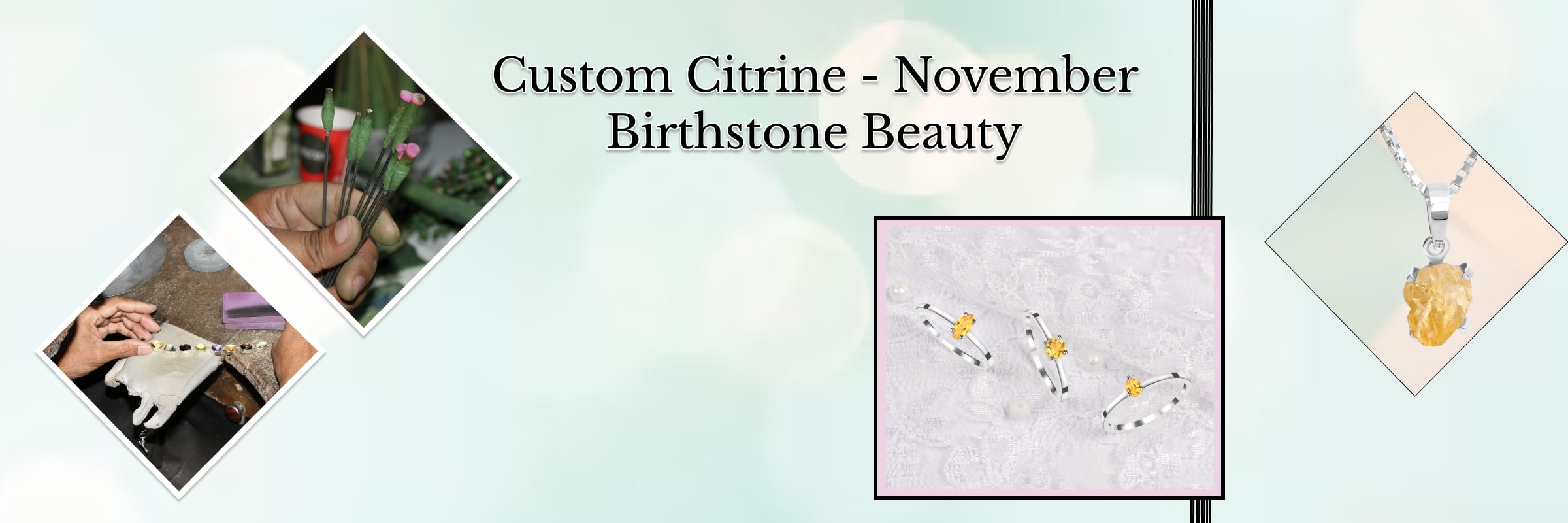 Customized November Birthstone Jewelry