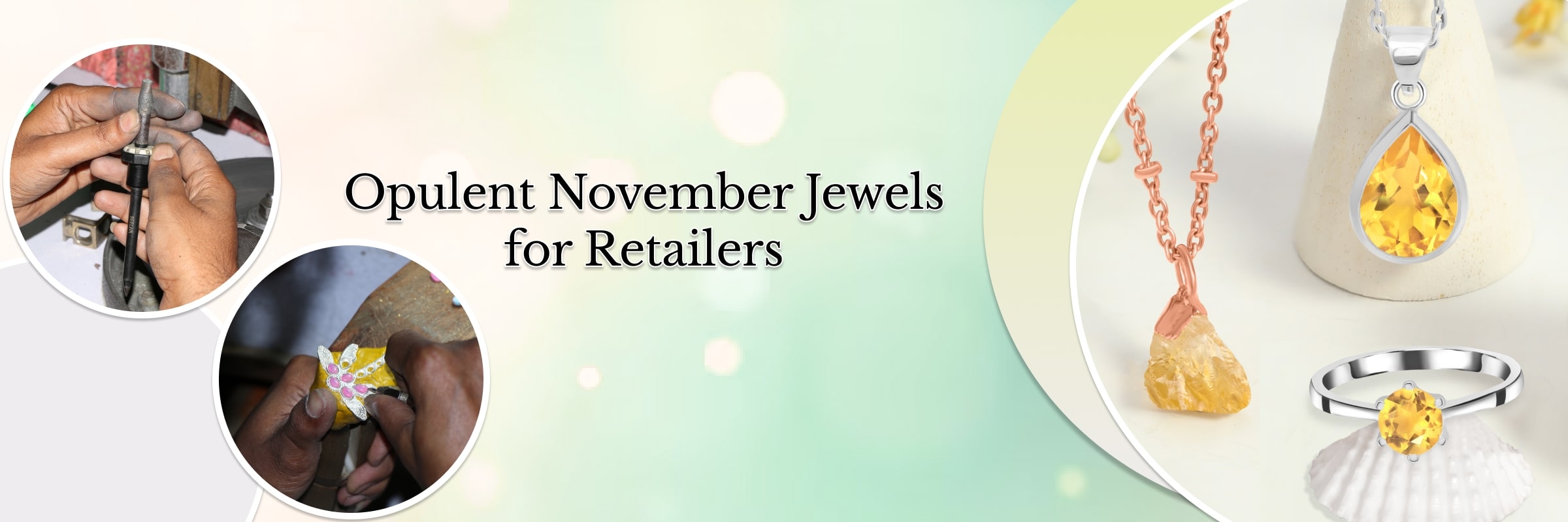 Custom November Birthstone Jewelry for Jewelry Retailers