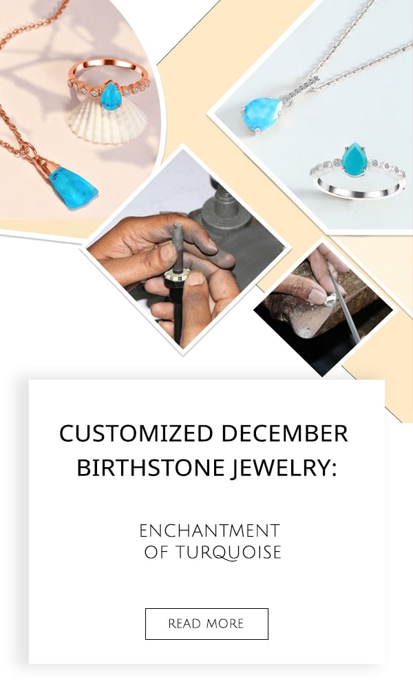 Customized December Birthstone Jewelry