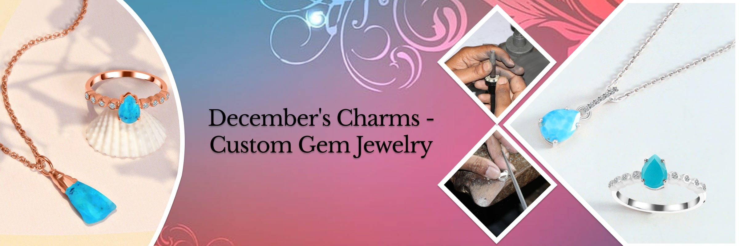 Customized December Birthstone Jewelry