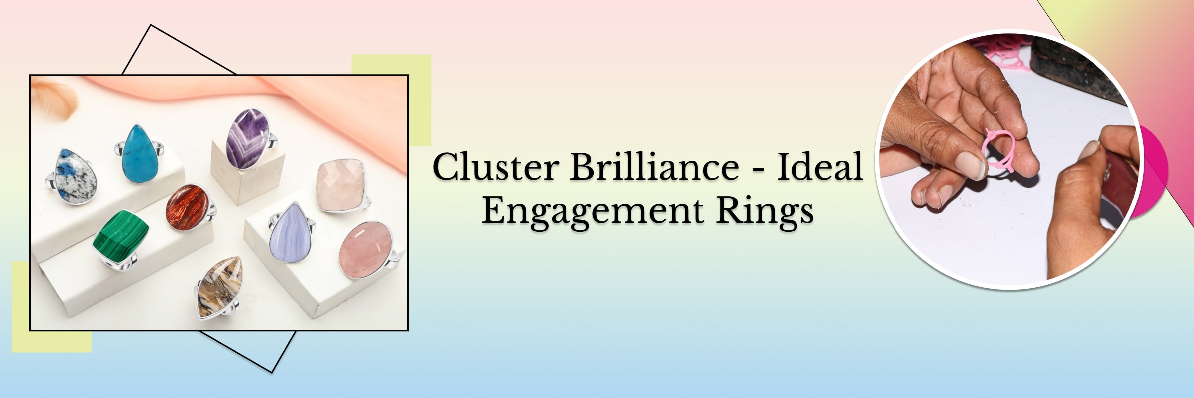 Why should you opt for a Cluster Set Engagement Ring