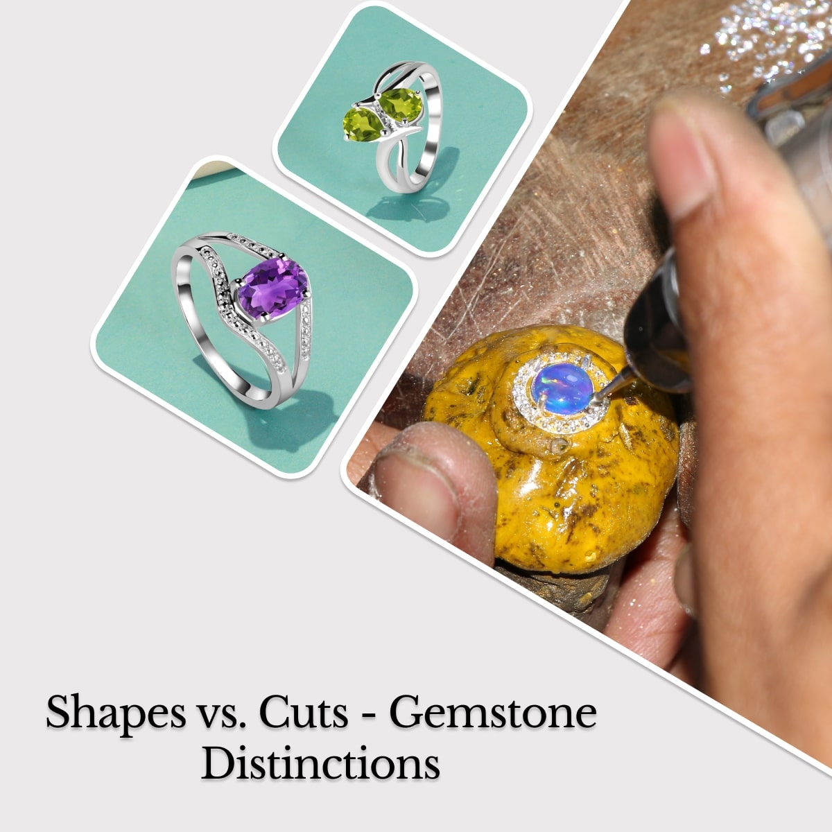 Gemstone Shapes and Cuts