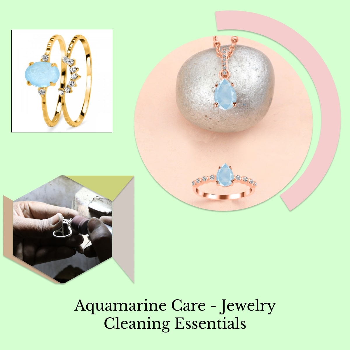 Care & Cleaning of Aquamarine Jewelry