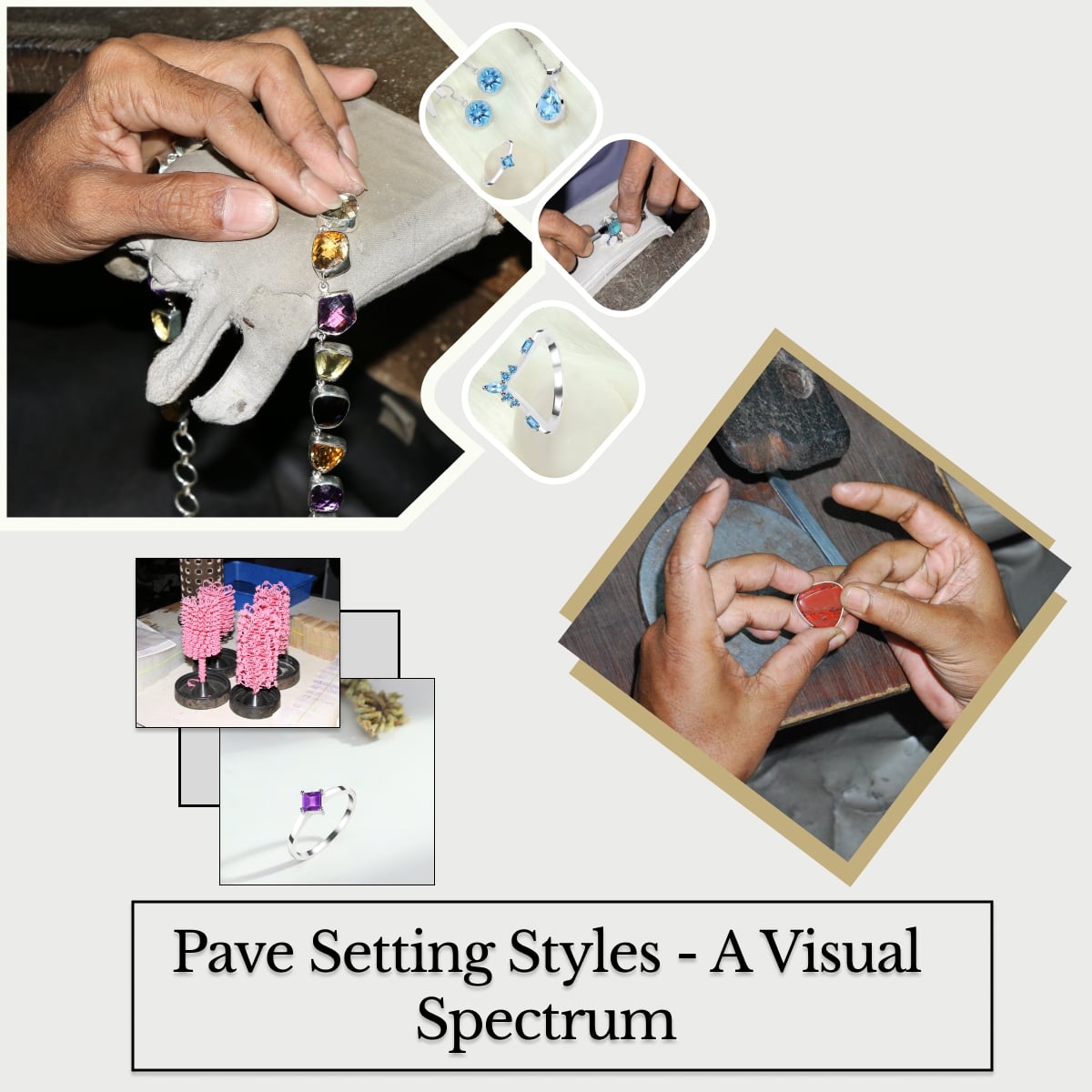 Types of Pave Settings