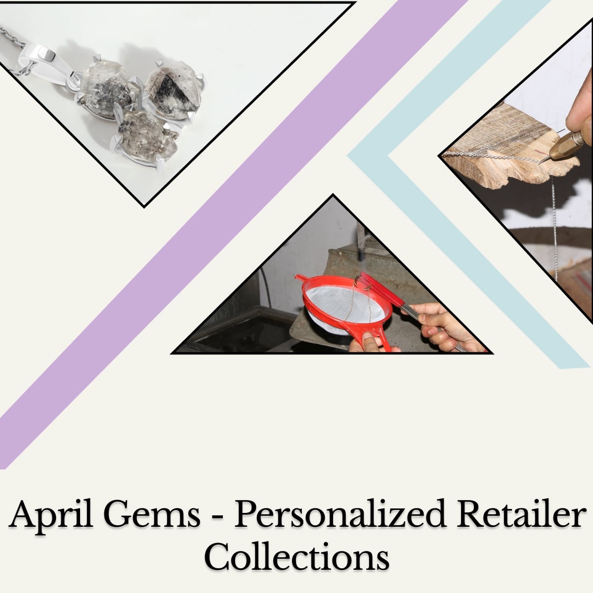 Custom April Birthstone Jewelry for Jewelry Retailers