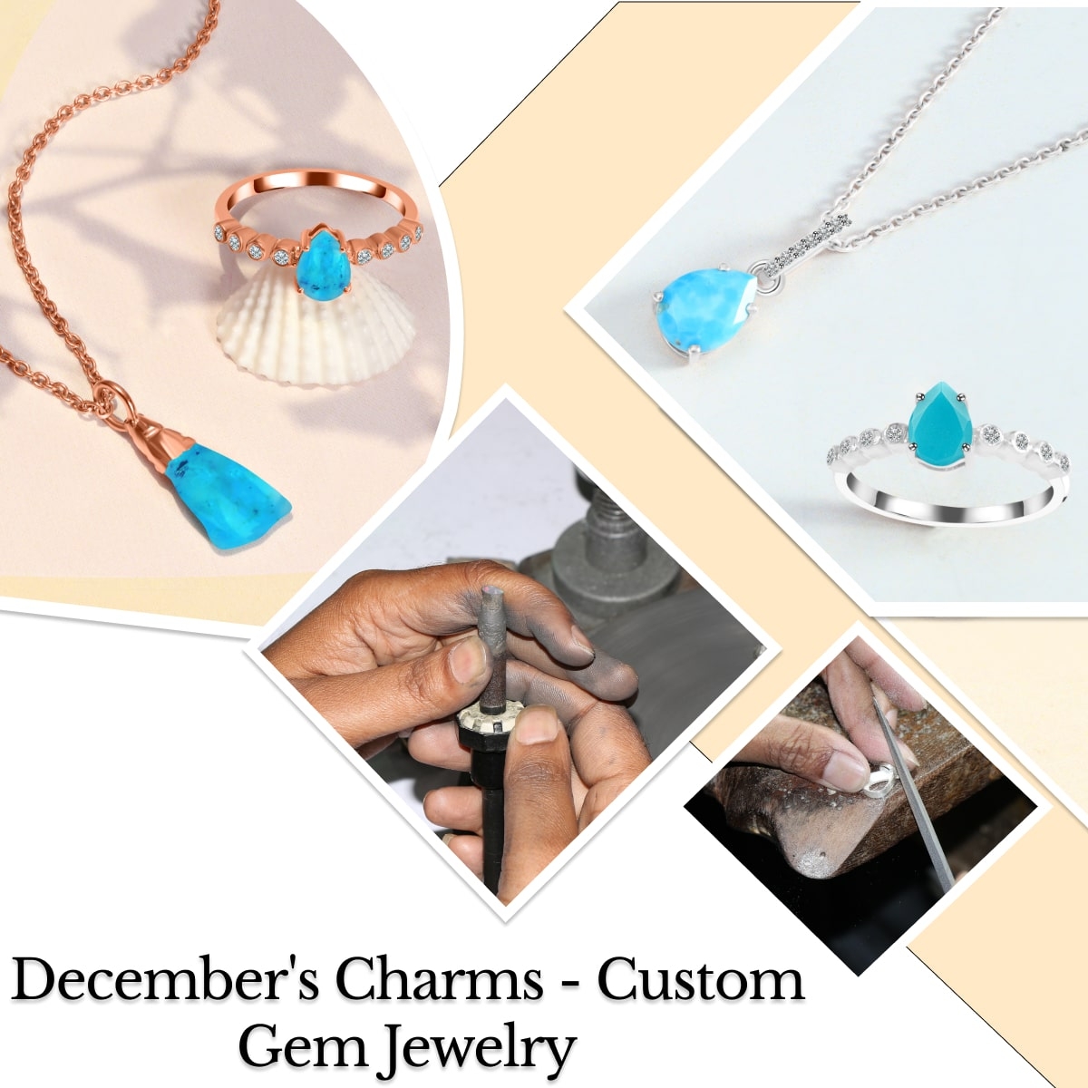 Customized December Birthstone Jewelry