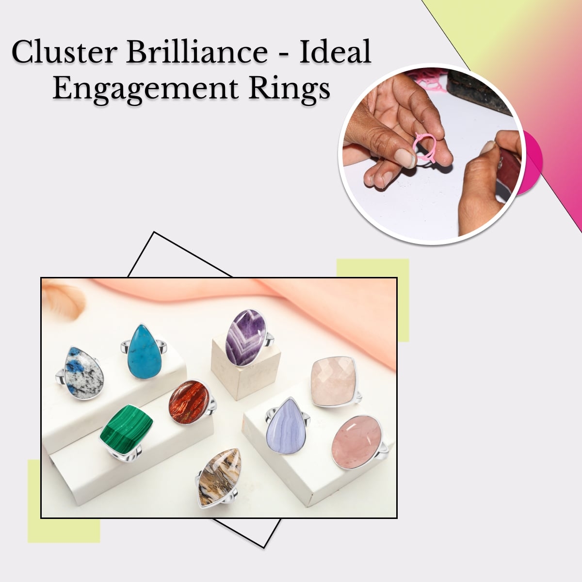 Why should you opt for a Cluster Set Engagement Ring