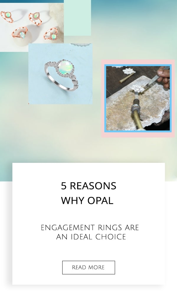 Opal Engagement Rings