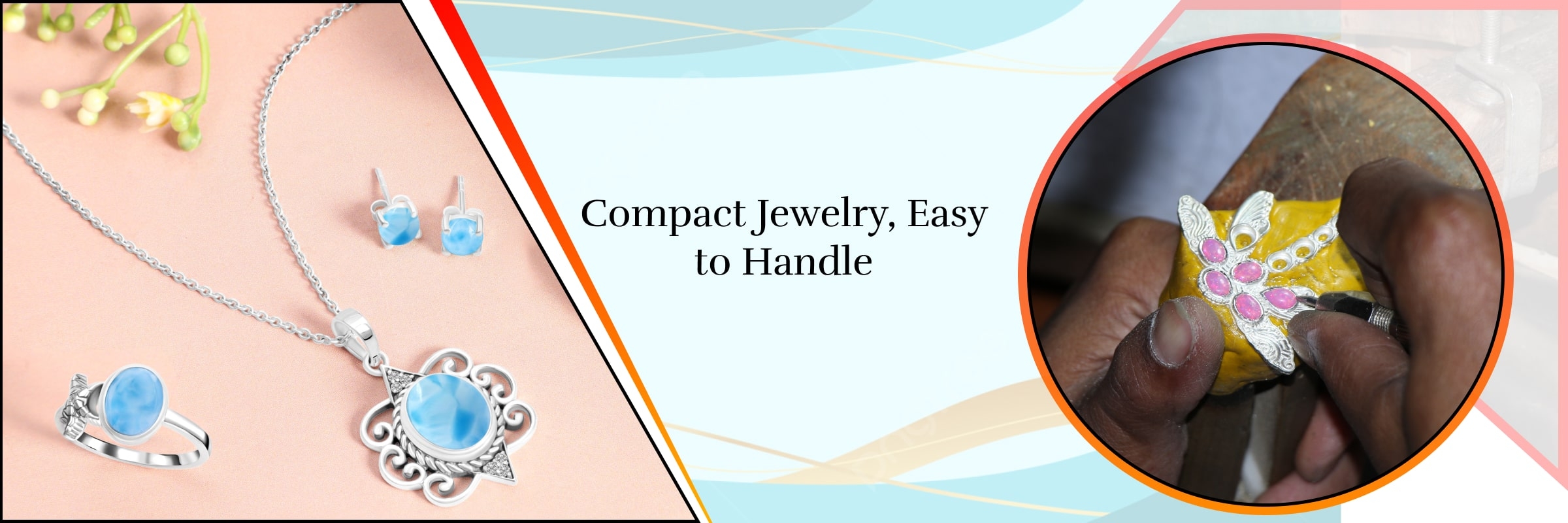 Reason 1: Jewelry is Small and Manageable Reason 1: Jewelry is Small and Manageable