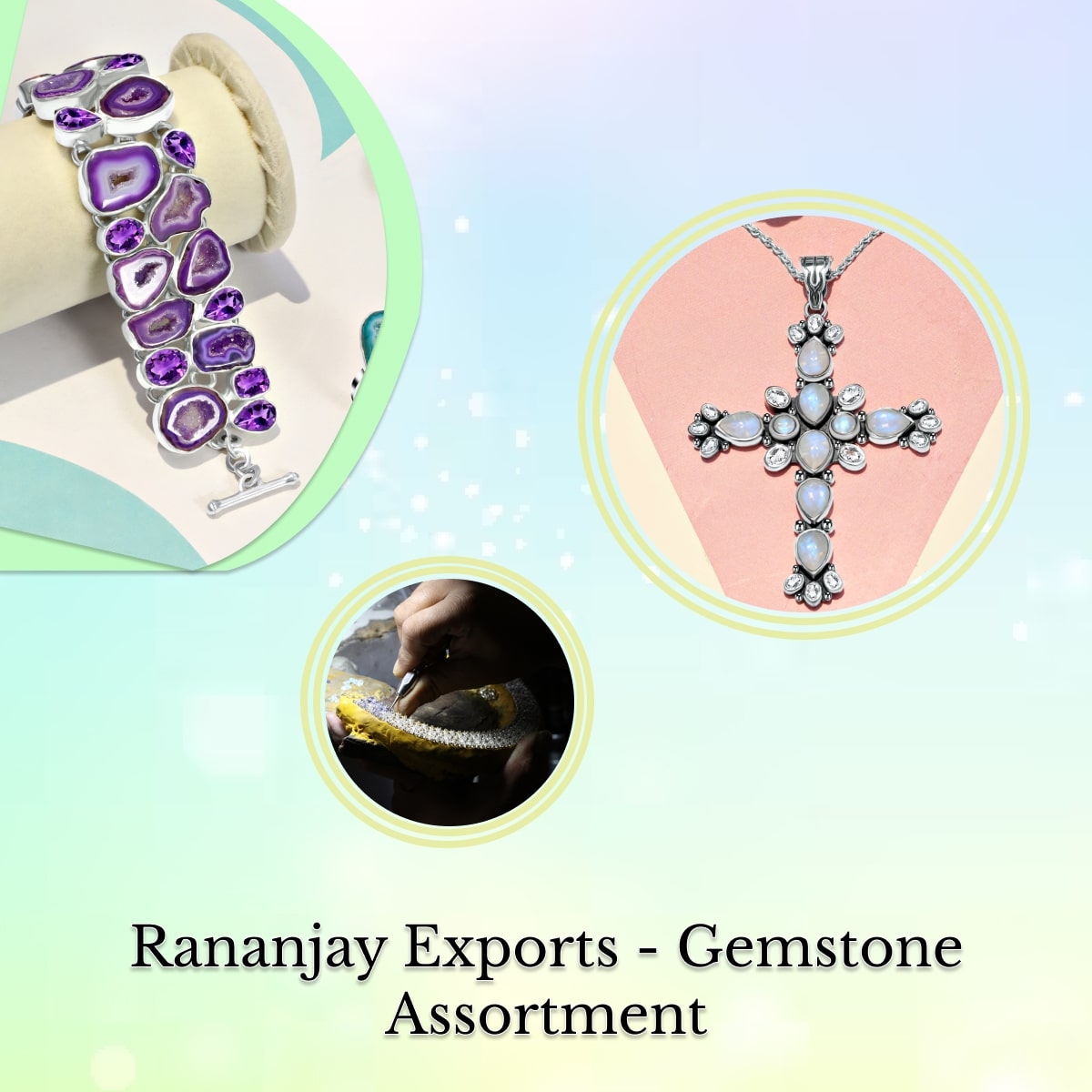 Gemstones Used at Rananjay Exports