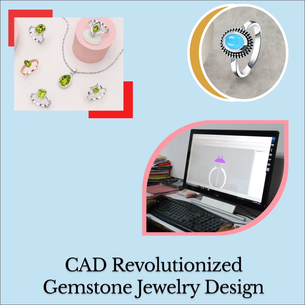 CAD Designing Changed The Gemstone Jewelry Industry