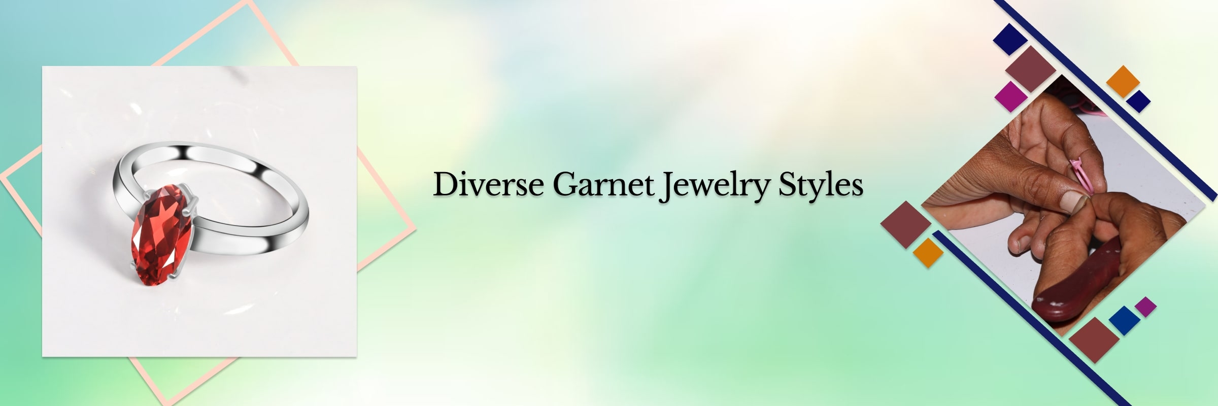 Garnet Jewelry Variety