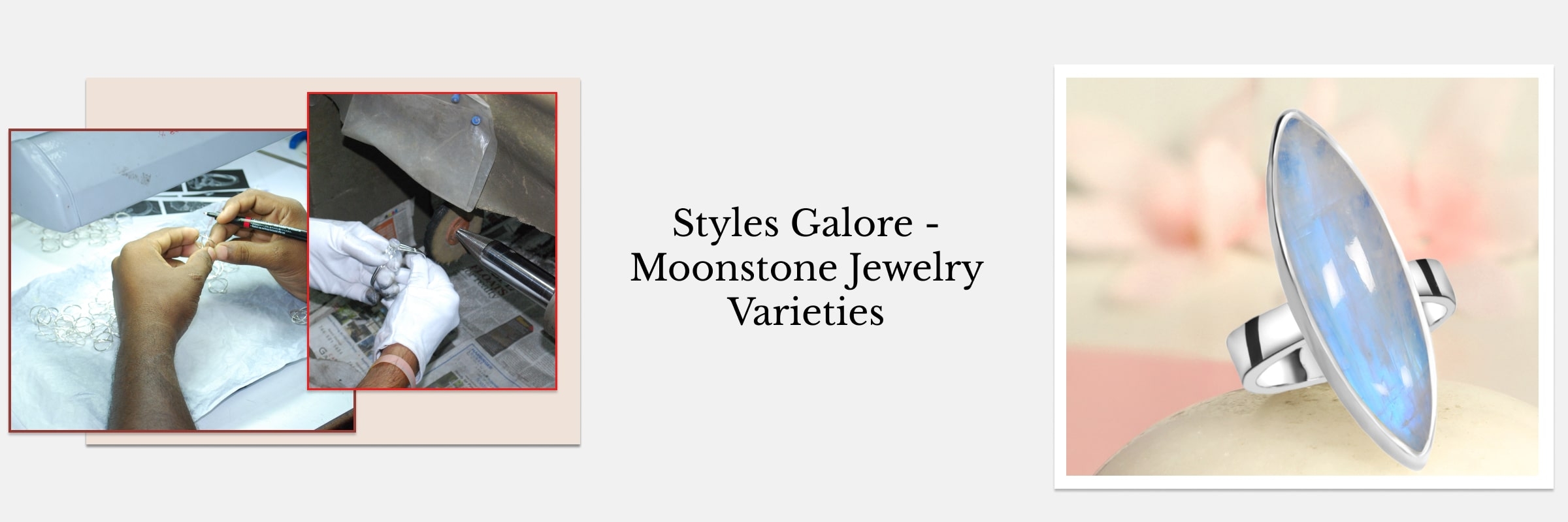 Moonstone Jewelry Varieties