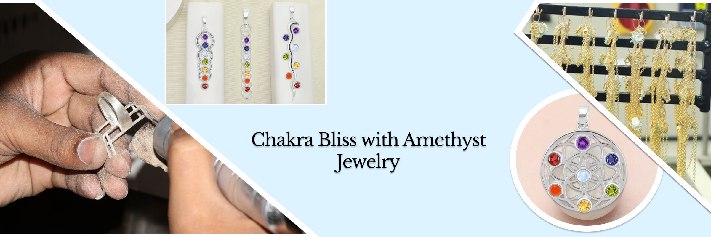Chakra Jewelry and Amethyst
