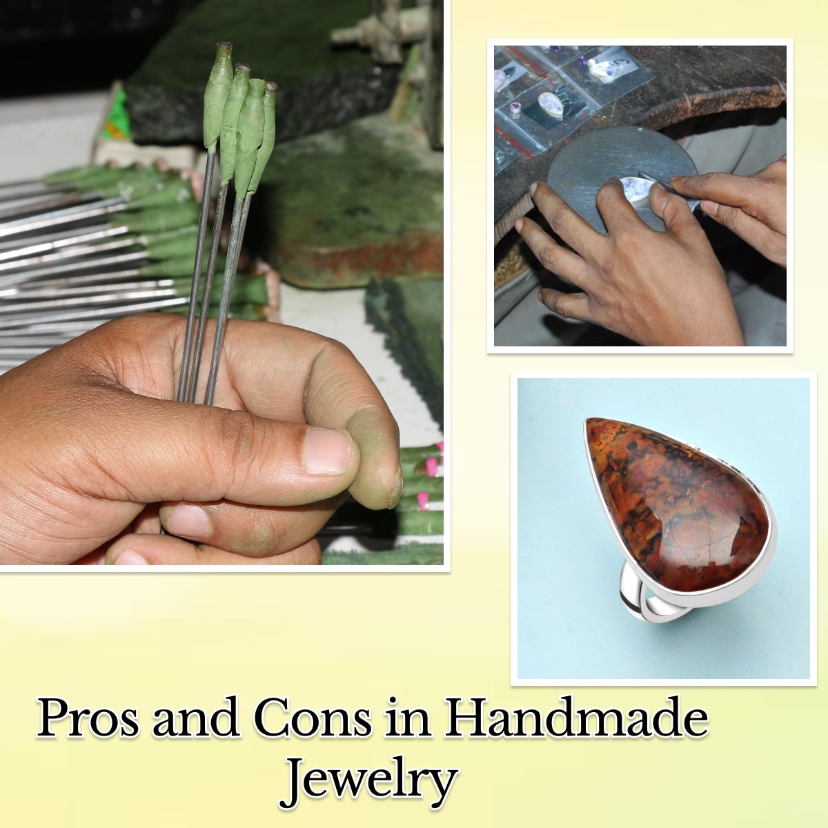 Pros and Cons of Handmade Jewelry