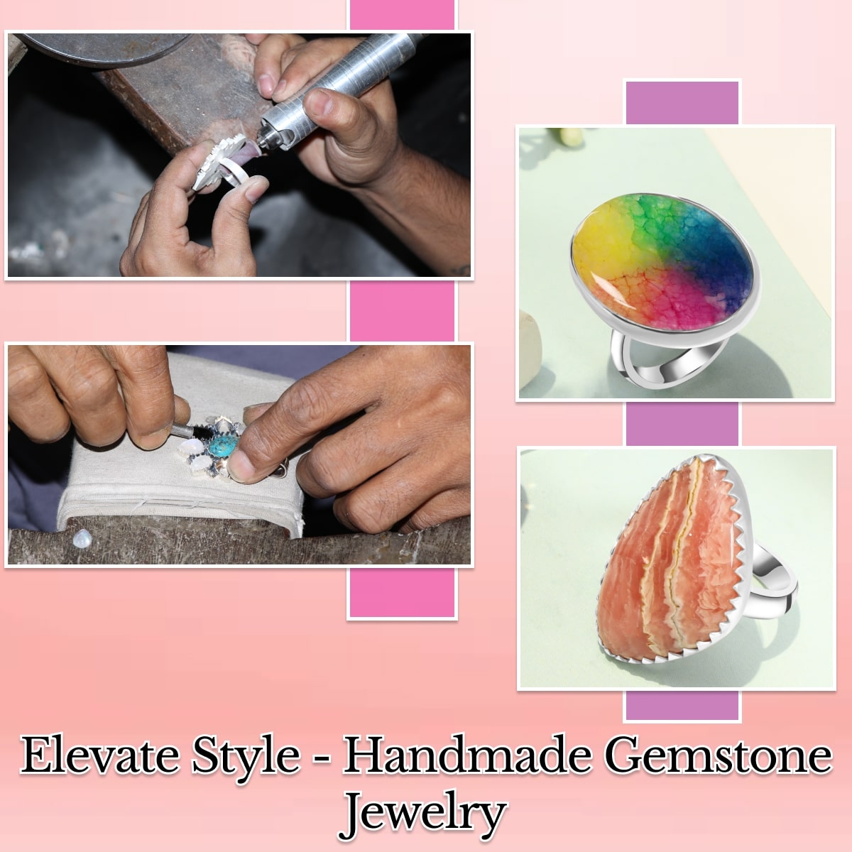 How to Wear Handmade Gemstone Jewelry and Look Fashionable