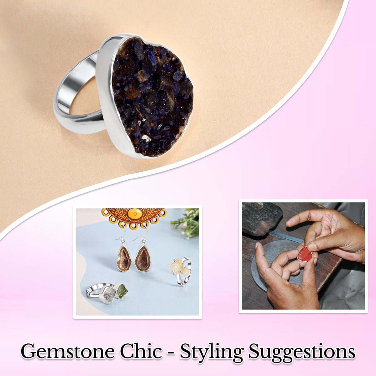 How to Wear Handmade Gemstone Jewelry
