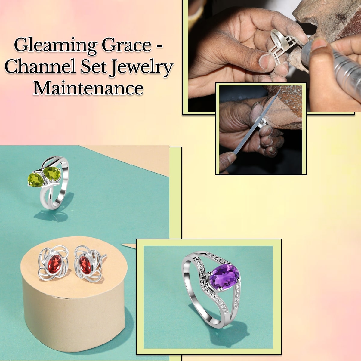 Care and Maintenance of Channel-Set Jewelry