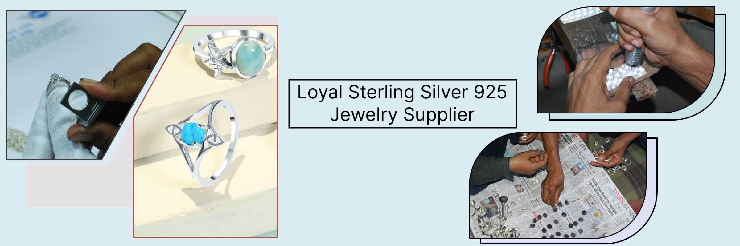 925 Sterling Silver Jewelry Supplier