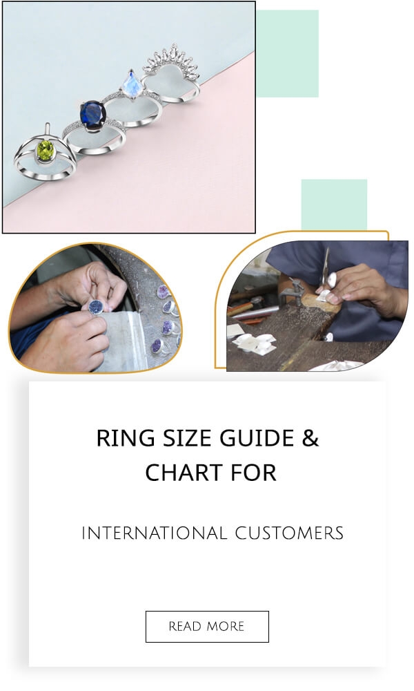 Ring Size Guide & Chart for International Customers