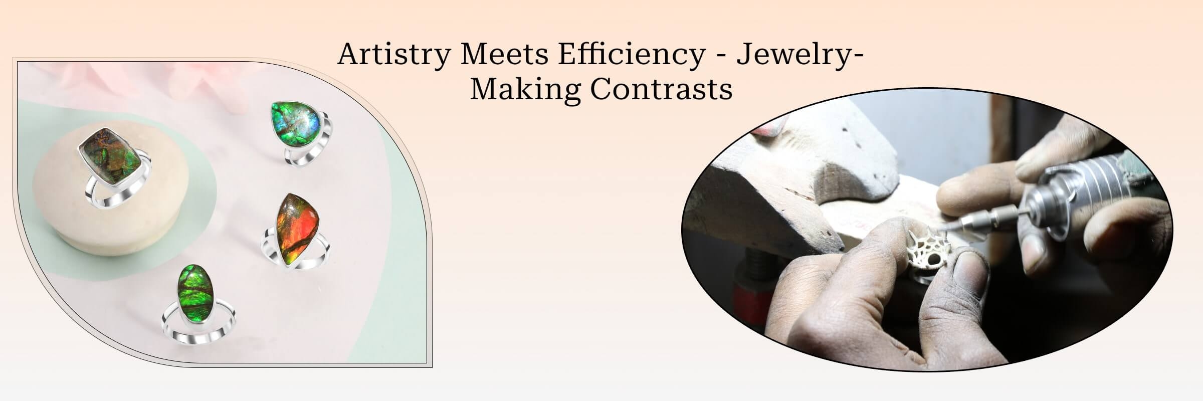 Difference between Handmade and Mass-made Jewelry