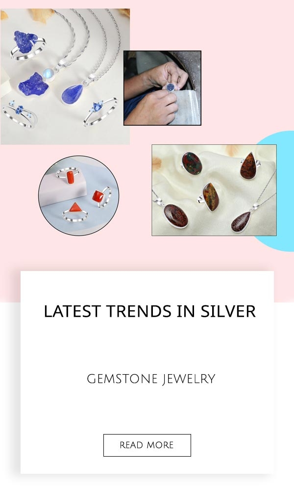 Latest Trends in Silver Gemstone Jewelry