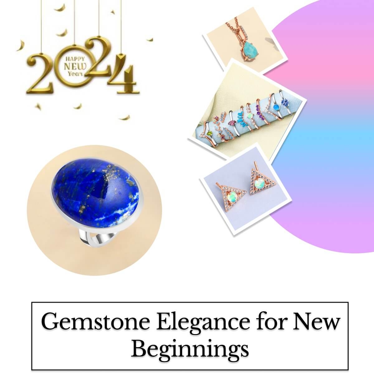 Gemstone Jewelry to wear on New Year's Eve