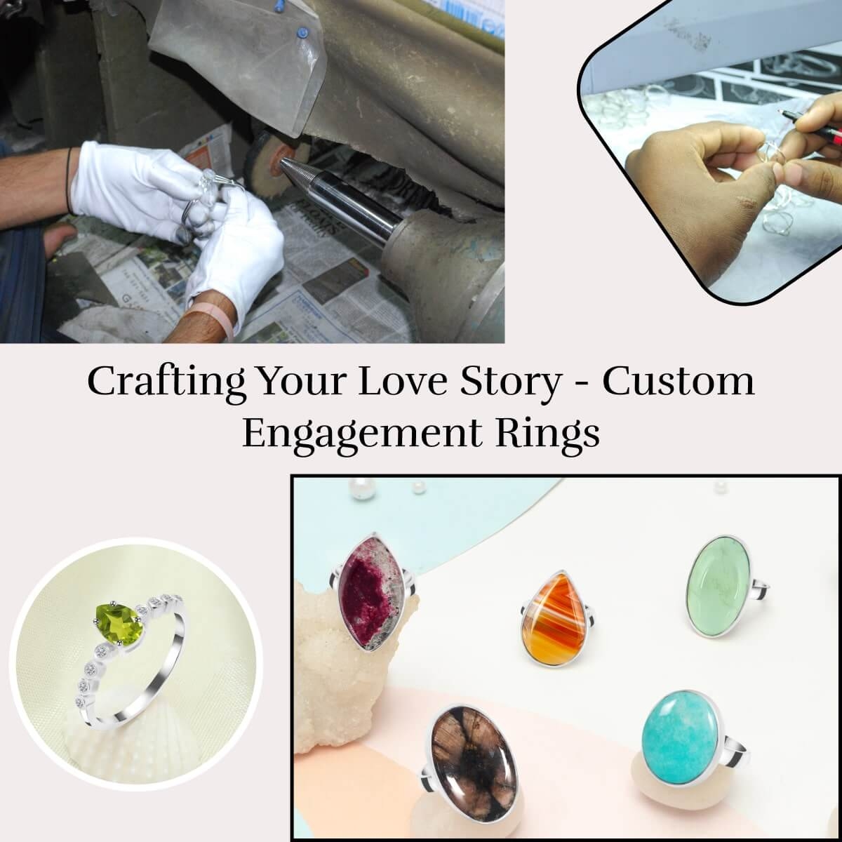 Process of how customized engagement rings are made