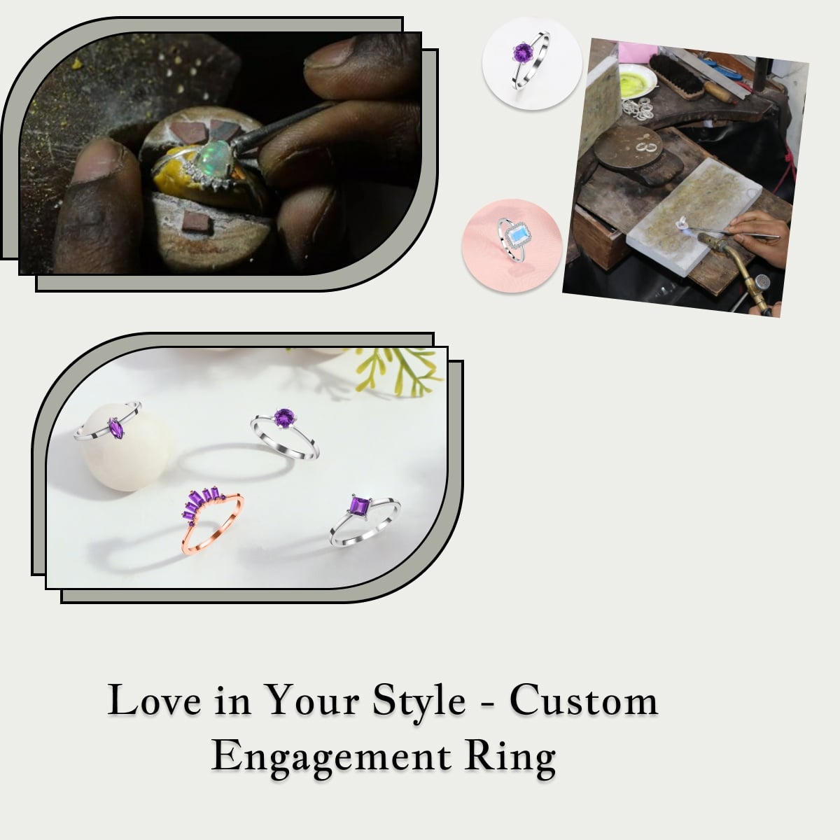 Customized Engagement Ring - Design Your Own Ring