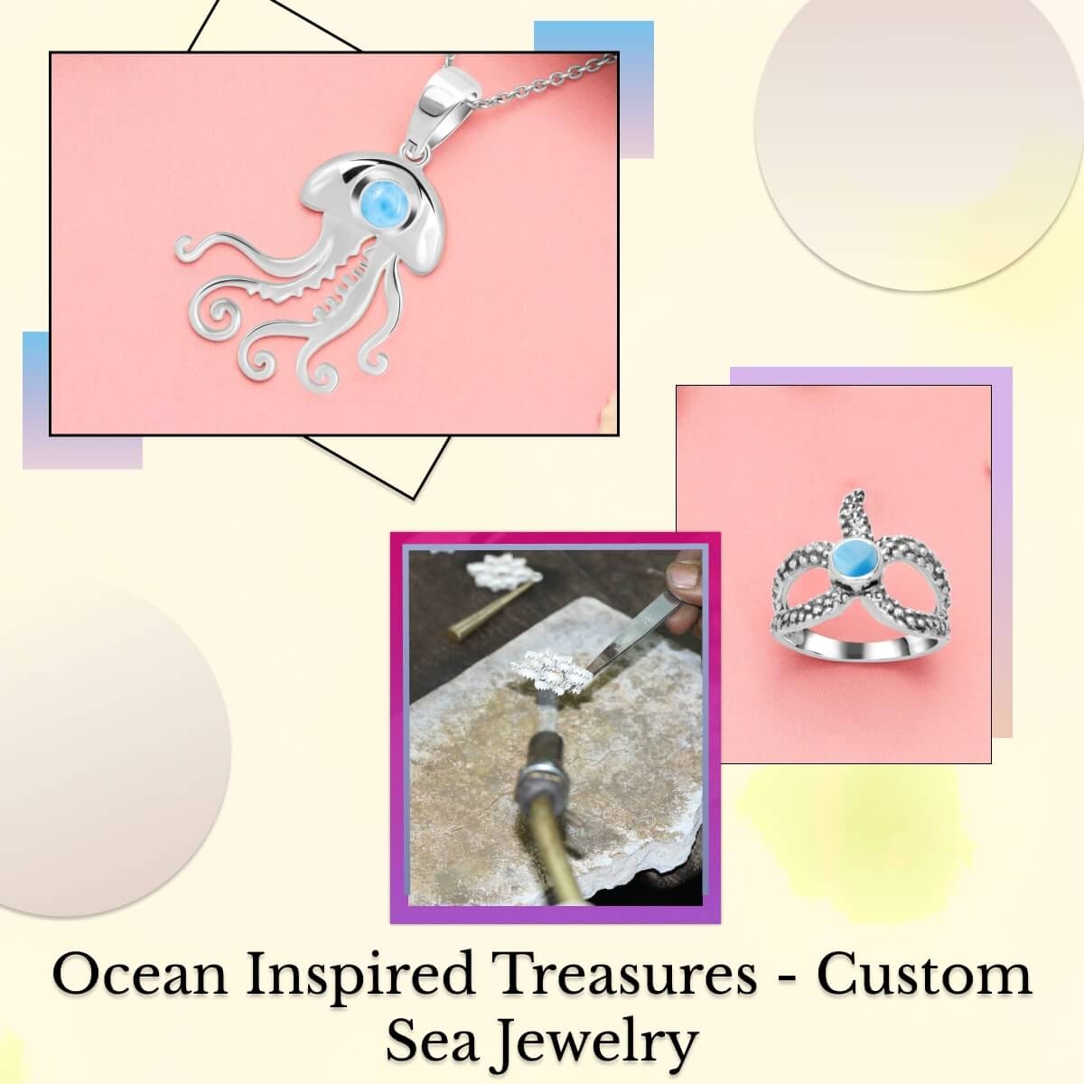 Customized Sea Life Jewelry - Nature's Beauty Custom Sea Life Jewelry