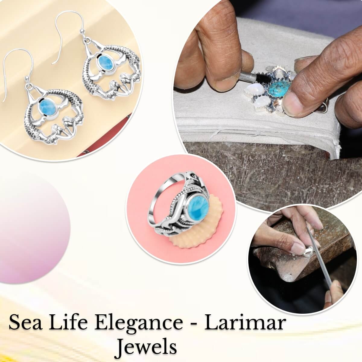 Alluring Larimar In Our Sea Life Jewelry