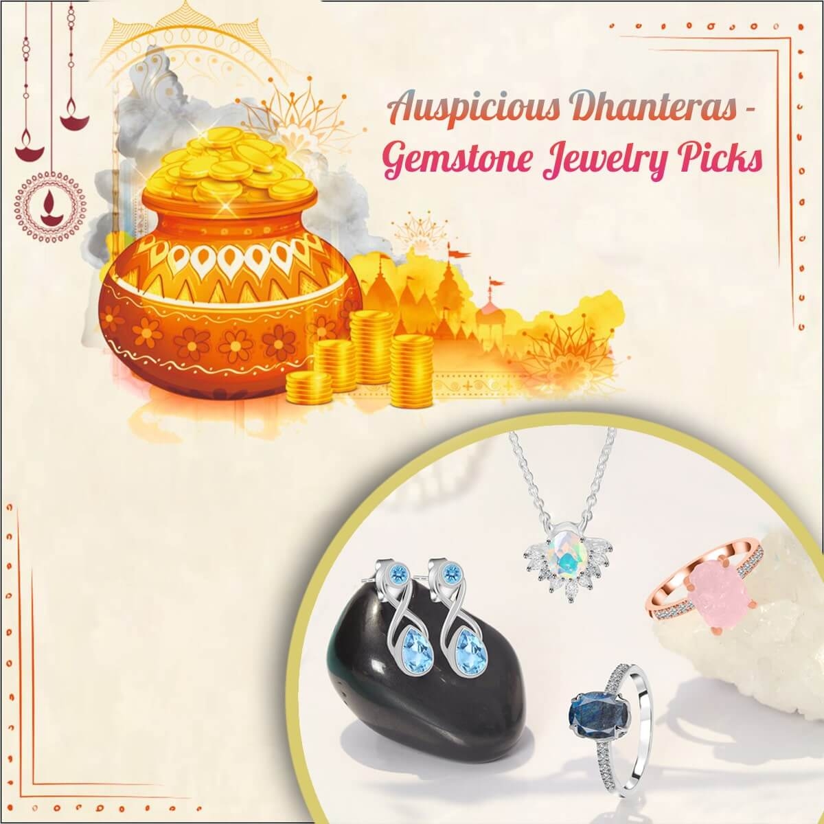 Gemstone Jewellery Buy on Dhanteras