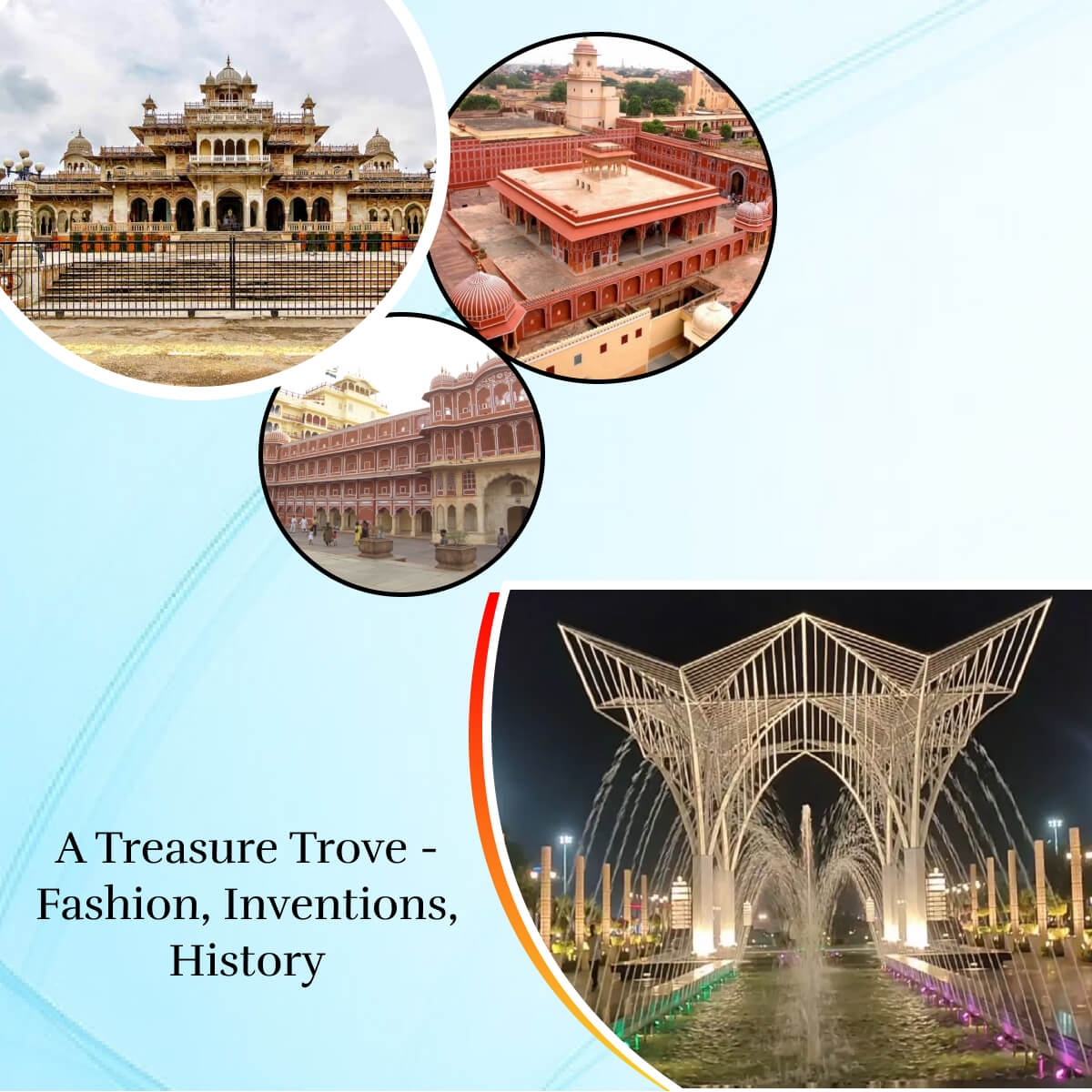 Abundance of fashion, inventions, and historical tales Abundance of fashion, inventions, and historical tales