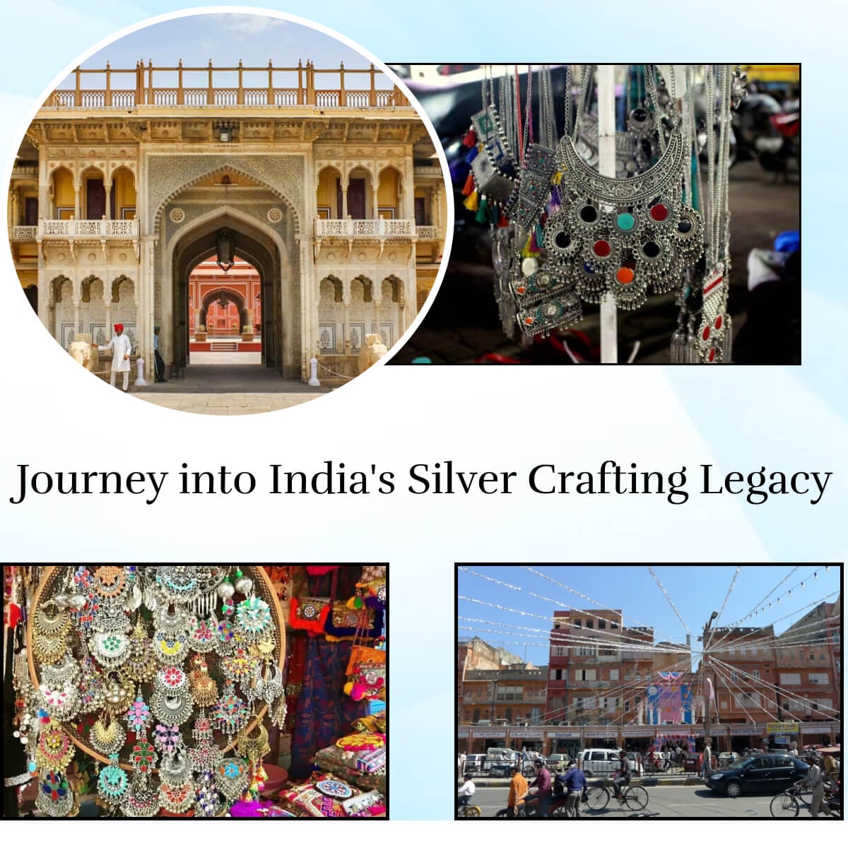 Chronicle of handcrafted silver jewelry in India Chronicle of handcrafted silver jewelry in India