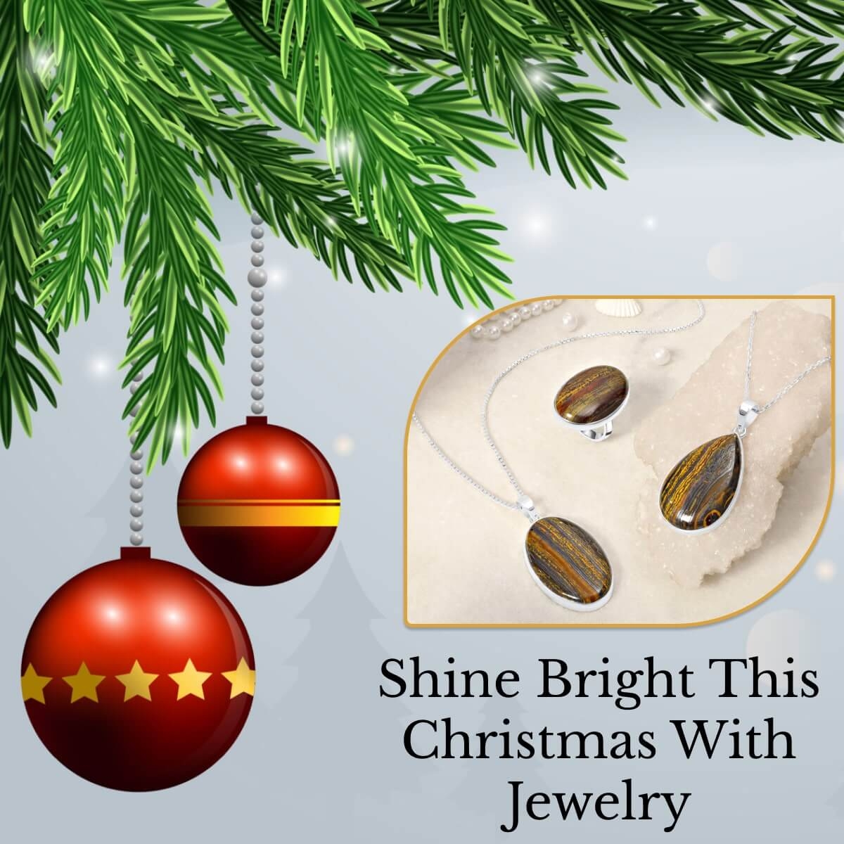 Christmas Gemstone Jewelry