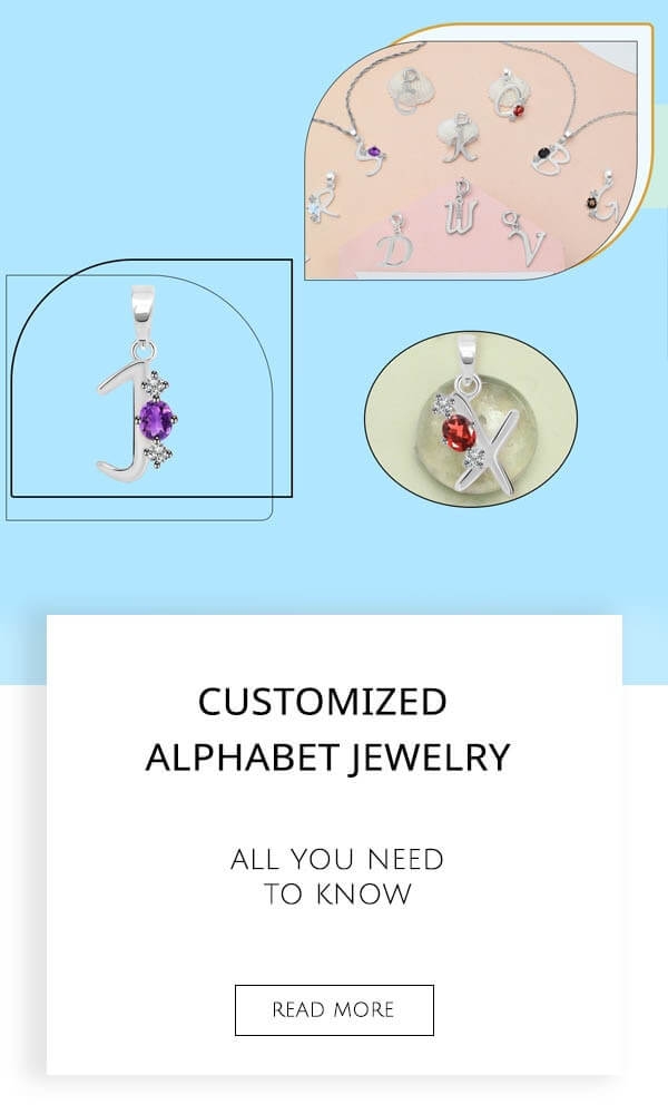 Customized Alphabet Jewelry