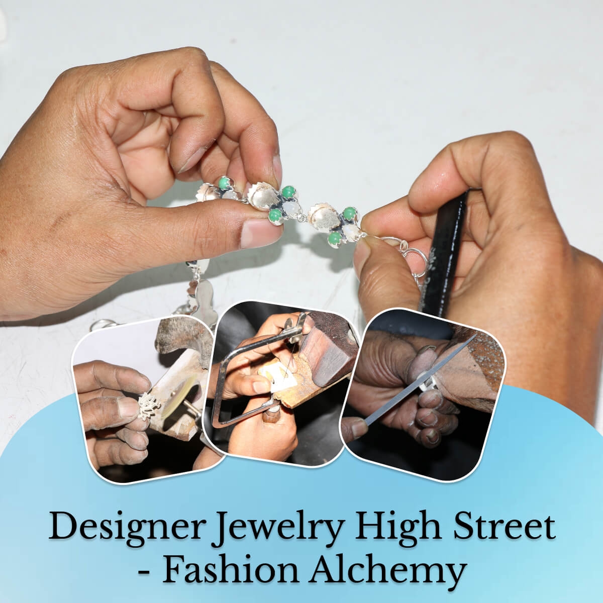 Mixing Designer Jewelry with High Street Fashion to create a signature look