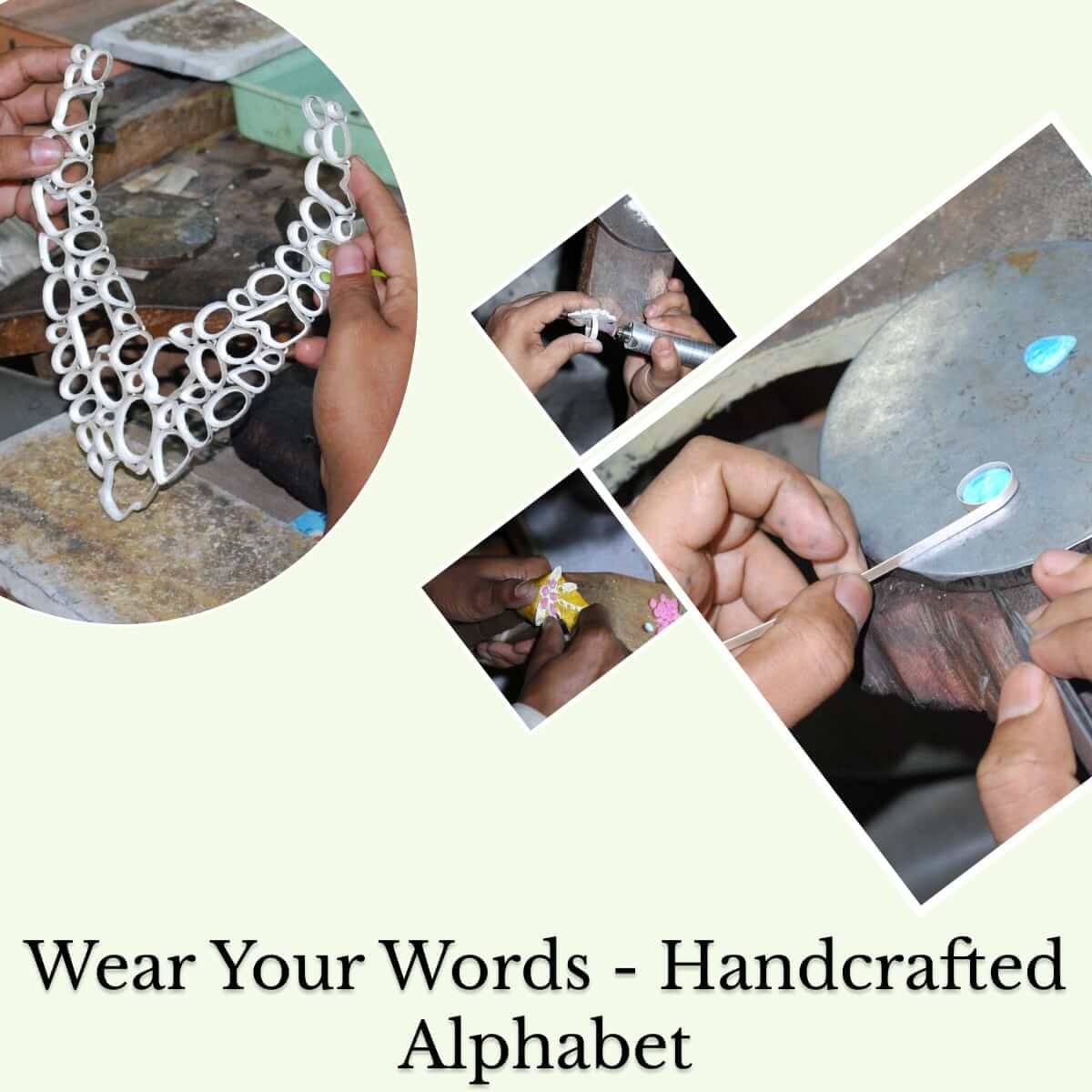 Crafting with a Personal Touch: Handmade and Alphabet Jewelry