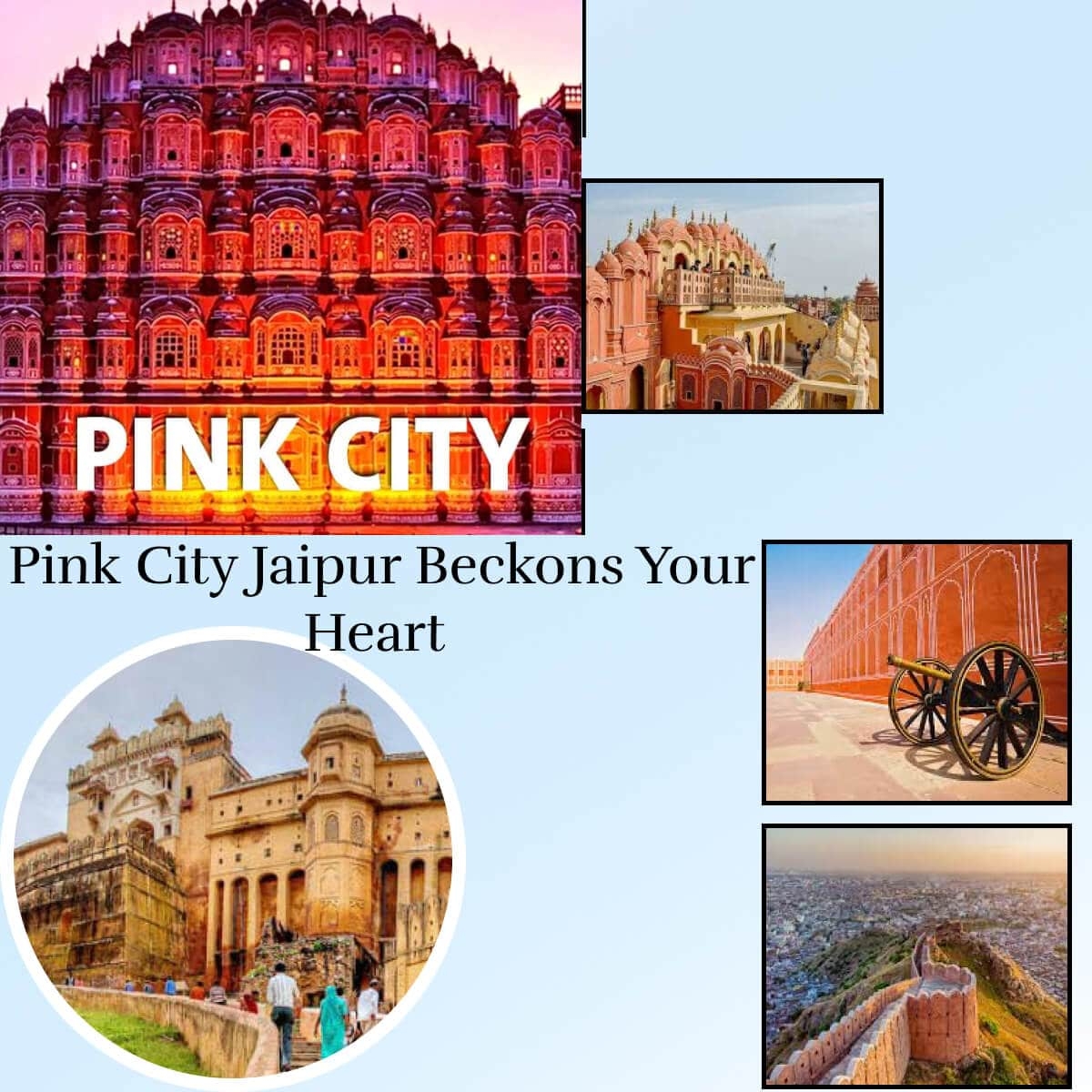 Let's fall in love with Pink City- Jaipur