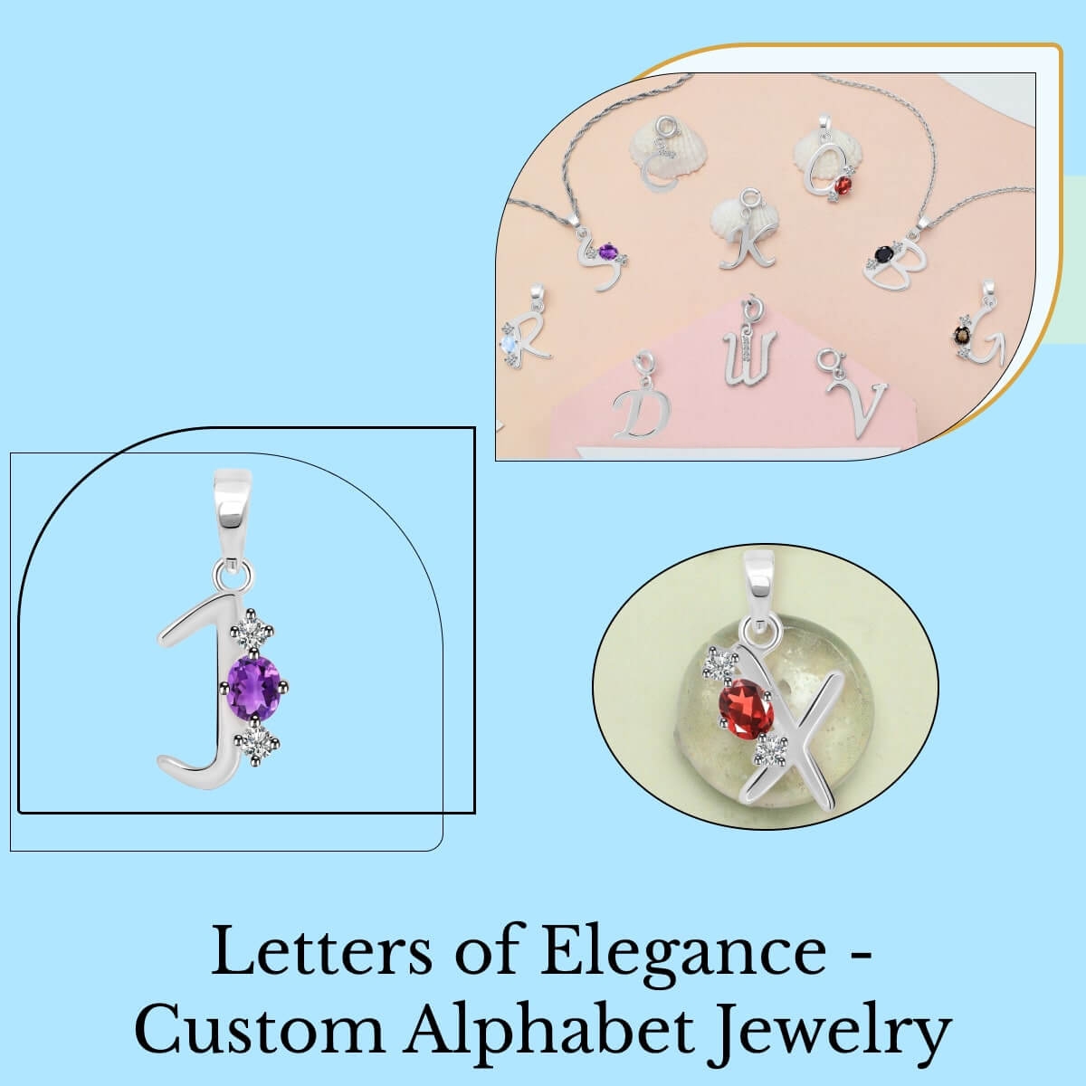 Customized Alphabet Jewelry