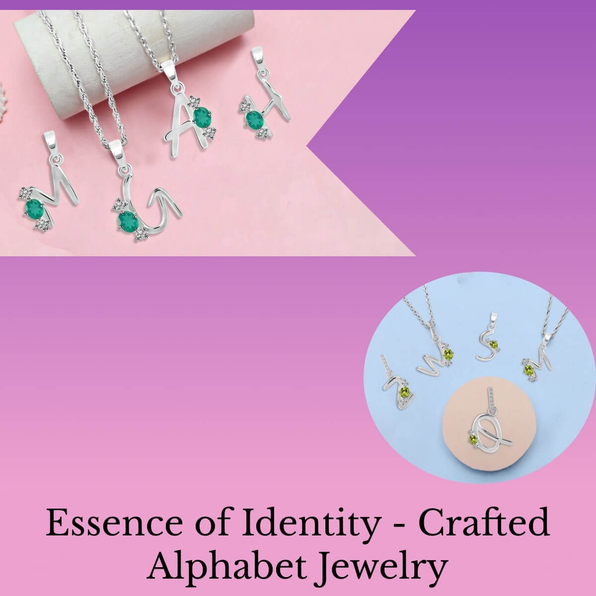 Crafting Identity: The Essence of Customized Alphabet Jewelry